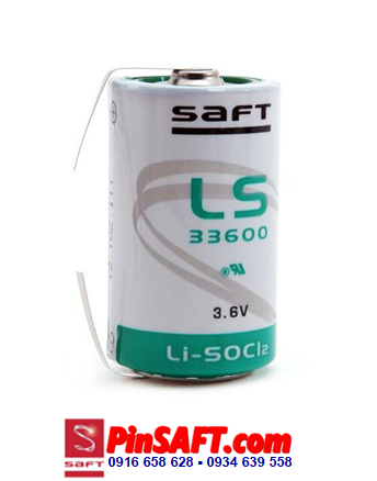 LS33600, Pin Saft LS33600 lithium 3.6v size D 17500mAh Made in France